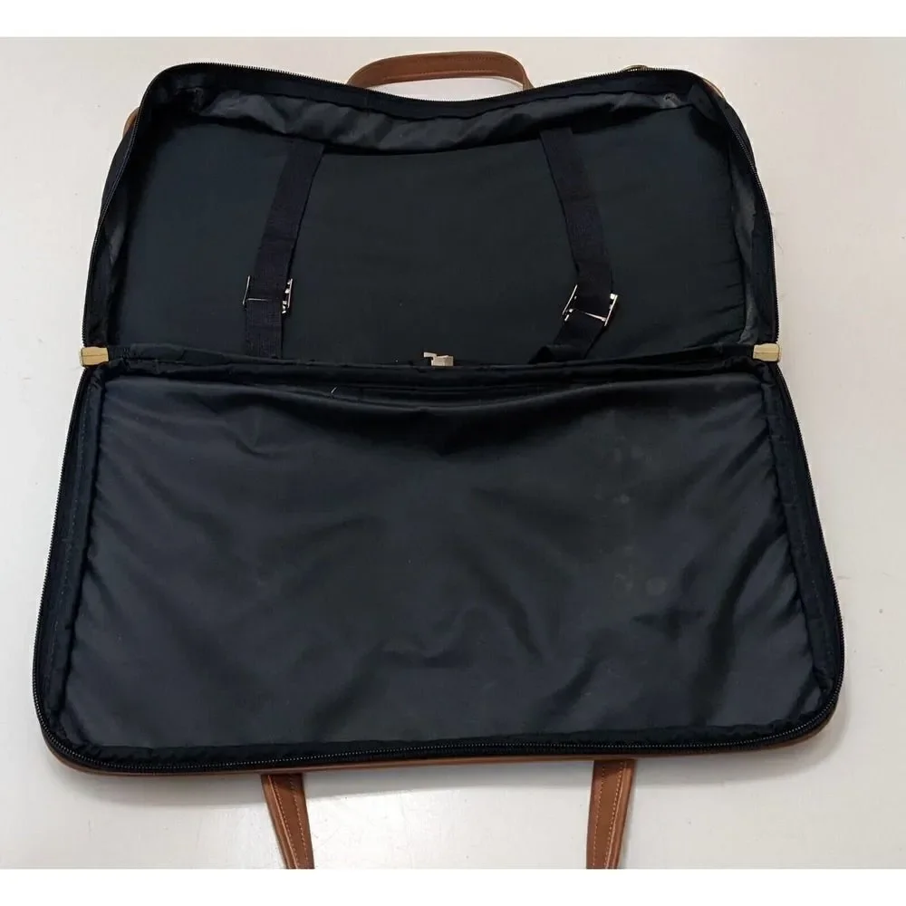 ‎Vintage Ballistic HARTMANN 3 Compartment Nylon Leather Carry-On Duffle Bag